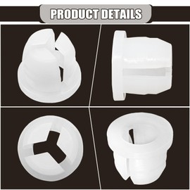 SYudwen Headlight Retaining Clips, Compatible with 00-05 FD Excursion, 02-03 Llncoin Blackwood, 97-01 Mercury Mountaineer, 89-02 T0y0ta 4Runner etc Models, Replace OE#N811169S, 90189-06111 (10 pcs)