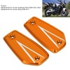 2pcs Front Brake Reservoir Cylinder Cover Cap Replacement for Suzuki