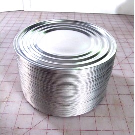 6-3/16" Steel Can Lid End for 603 Unlined Can (#10 Can) 603P, Bulk Qty: 50