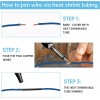 ILibiLib 60W Soldering Iron Kit Electric Gun Adjustable Temperature Welding