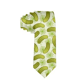 Men's Pickles Necktie Tie Silk Necktie Neck Ties Elegant Neckties