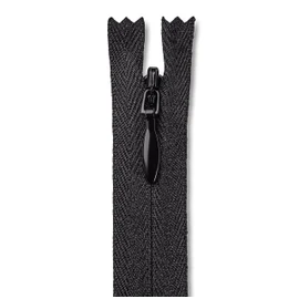 5 inch Invisible Zipper Black Non Separating Zipper Nylon Black Zipper Crafts 5” Zipper for Sewing