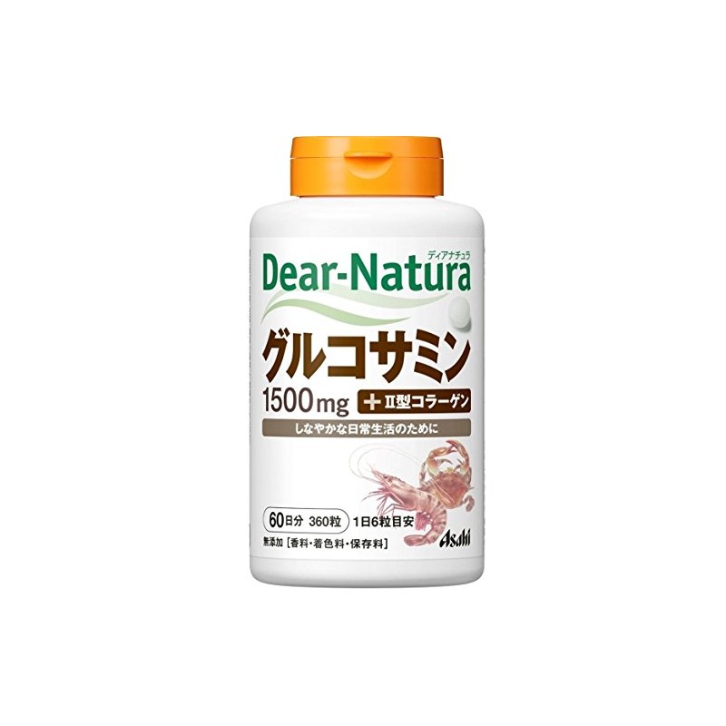 Asahi Group Food Dianatura Glucosamine with Type II Collagen (60
