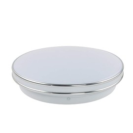 VIPMOON LED Ceiling Light, 18W 1620LM White Modern Flush Mount Ceiling Light Energy Efficient Equivalent to 90W Incandescent Suitable for 54~108 sq ft Bedroom, Children's Room [Energy Class E]