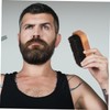 Gatuida 2pcs Beechwood Grooming Brush for Men Versatile Hair Styling