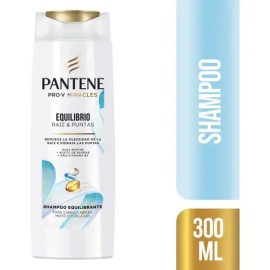 Shampoo Equilibrante Pantene Equilibrio Raíz Y Puntas 300 Ml                                                                                          