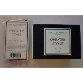 The Laundress New York - SWEATER COMB and STONE  - Removes Pills, lint & Fuzz