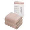 CB Japan Carari Day Microfiber Hair-Drying Towels, Pink, Set of
