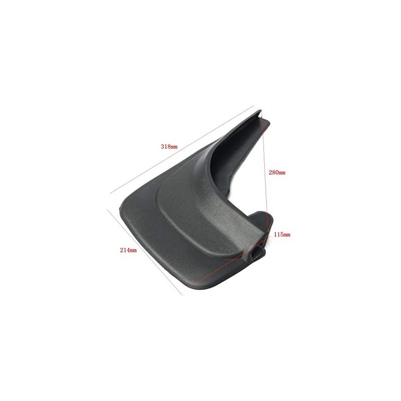 Simply Auto MUD001 Easy Fit Heavy Duty Universal Mud Flaps
