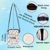 WZMPA Funny Euchre Crossbody Bag Euchre Game Lover Gift I'd