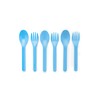 OmieBox Utensil Refill Pack for OmiePod - Matches Capri Blue,