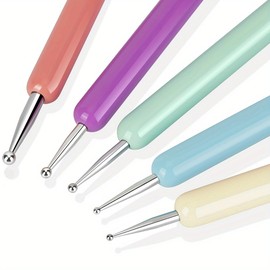 5Pcs Professional Pottery Sculpting Tools Set, Multi-purpose for Clay Art, Nail Design, Painting