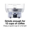 Proctor Silex Sound Shield Electric Coffee Grinder for Quiet Grinding,