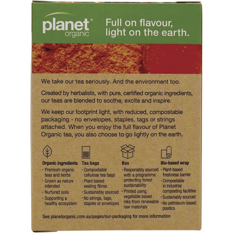Planet Organic Organic Joint Calm with Turmeric & Ginger Herbal