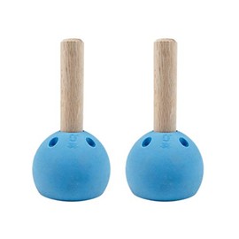 Atomik Rock Climbing Set of 2 Peg Board Receivers for Vertical Walls in Blue