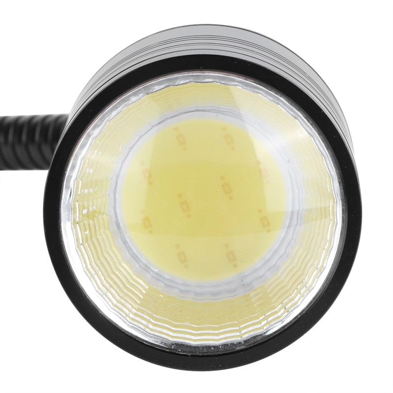 5W Black Goose Neck LED Working Light with Round Magnetic