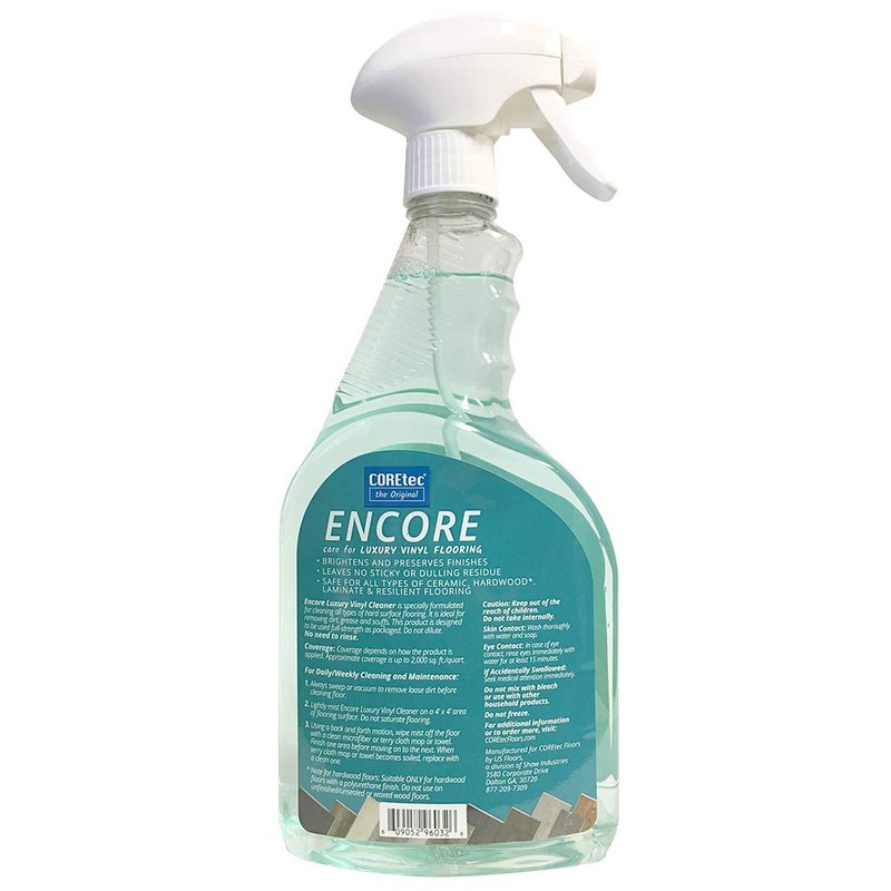 ENCORE 03Z76 Floor Cleaner Care for Luxury Vinyl Flooring Ready