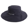 Montbell 1108743 Wide Brim Hat, Men's, Women's, Small, Nylon, Black,