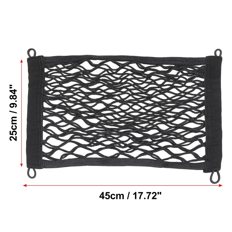 X AUTOHAUX Large Cargo Net Car Trunk RV Boat Elastic