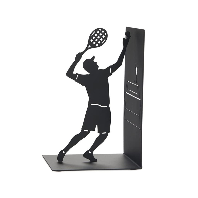Balvi Bookend Match Ball Colour black Book support with tennis