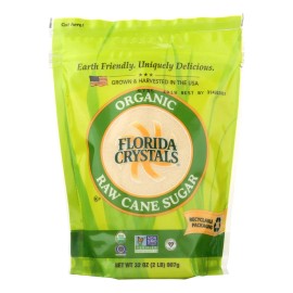 UD_Florida Crystals Organic Cane Sugar-White Refined ICUMSA 45 Sugar Case of 6-2 Lb. with Primary Ingredient Palm Sugar