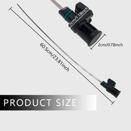 Lecctso Transmission Fluid Dipstick, Fluid Oil Level Dipstick, Automatic Transmission Dipstick, Engine Oil Dipstick Indicator Replces 31086-JA00A, 31086-JA000 Compatible with Nissan Altima, Maxima