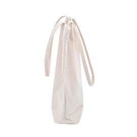 Women's Handbag Corduroy Shopper Cord Tote Bag for Books Travel Everyday School Work Shopping Bag for Girls, beige