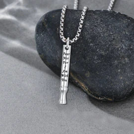 LEECCI Quit Stop Smoking Necklace 925 Sterling Silver Anxiety Breathing Pendant Breathlink Stress Relief Jewelry Gift for Men Women