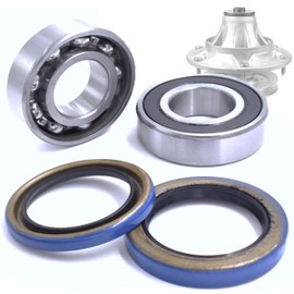 HD Switch (1 Kit) Deck Spindle Bearing & Seal Rebuild Kit Replacement for John Deere TCA13807-4200 4210 4300 4400 4410