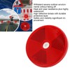 12PCs Round Reflector Red Reflective Sticker Waterproof Signal Warning for