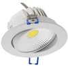 COB LED Recessed Luminaire "- 7" White 7W 450lm Warm