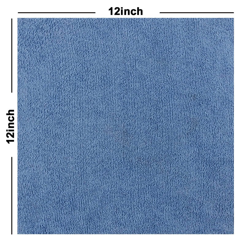 Tricol Clean Profesional Resuable Lint Free Microfiber Edgeless Cleaning Cloth