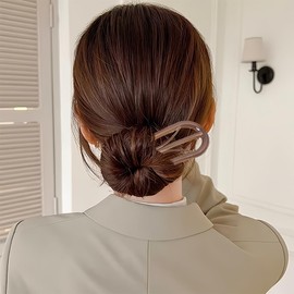 ORGYAML Pack of 3 French Style French Hair Pin Style Hairpin Hair Clips Headpiece for Women and Girls Hair Pin