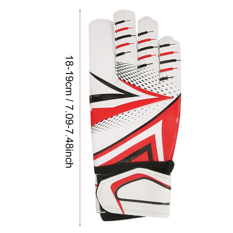 Latex Red Adults Professional Durable Football Soccer Goalkeeper Goalie Gloves