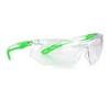 Infield Condor Safety Glasses (Green/Black, Clear)
