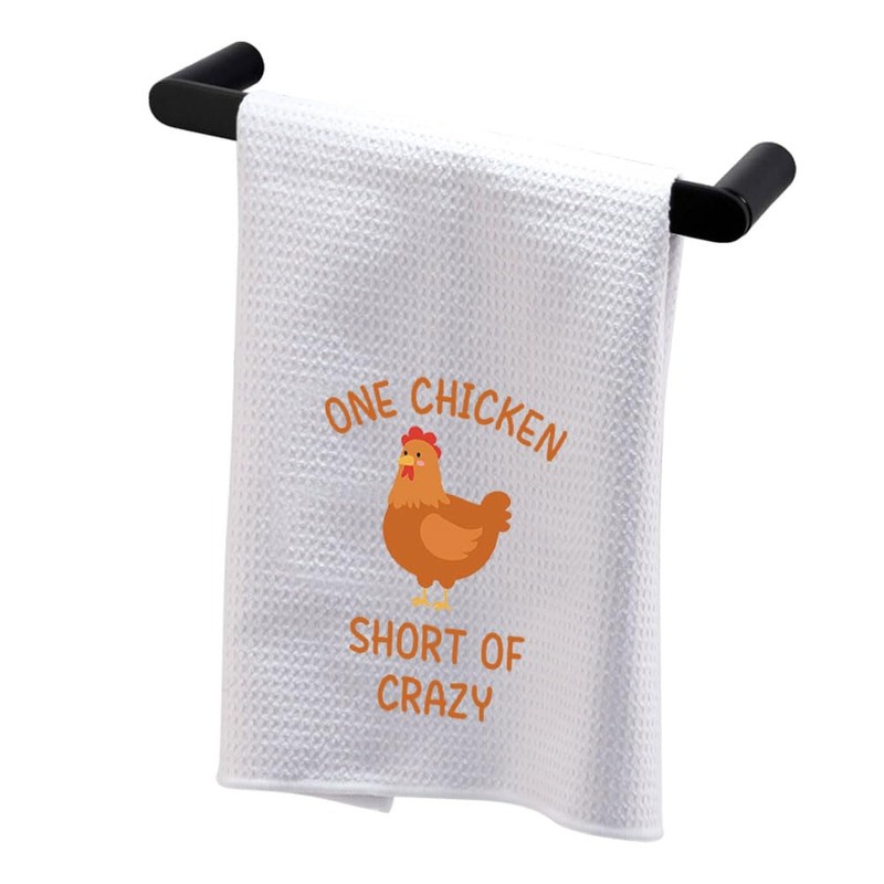 PLITI Chicken Kitchen Towel Chicken Lover Gift Chicken Mom Gift