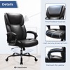 Executive Office Desk Chair High Back Adjustable Ergonomic Managerial Rolling