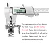 Bimini Top Deck Hinge with Quick Release pin, Bimini Top