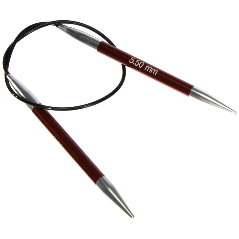 KNIT PRO Zing: Fixed Circular Knitting Pins: 5.50mm, 5.5mm