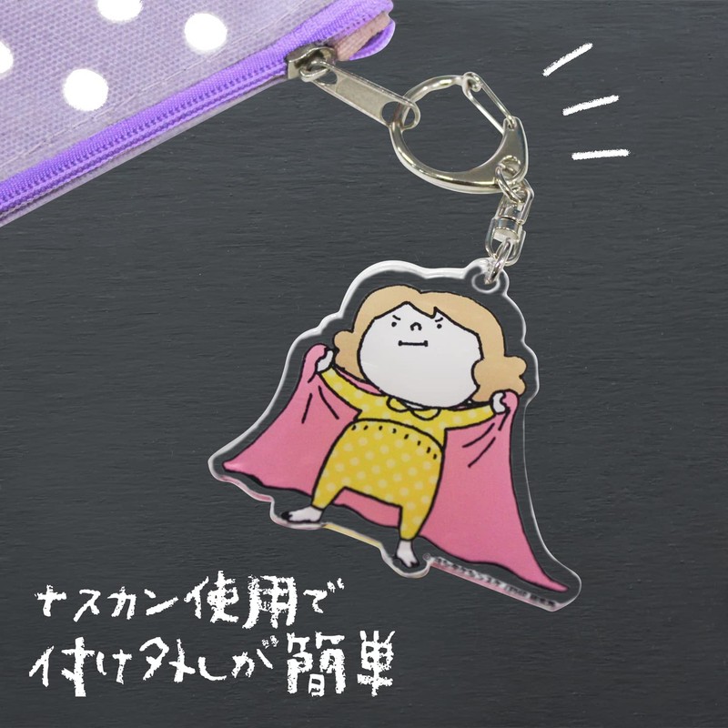 Sinada Global YS-1004 Yoshitakesinsuke AkiraRaekiru Acrylic Key Chain 2.4 x