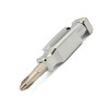 Pocket Screwdriver with Magnet & Clip (Stainless Steel) Double Ended