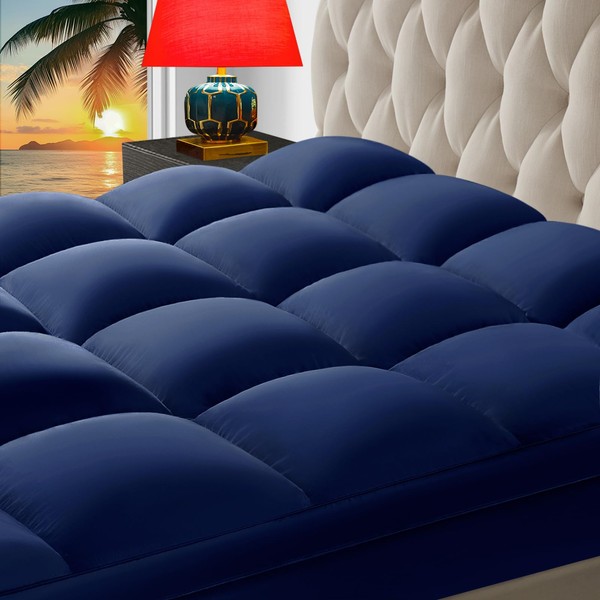 CHOKIT Premium 2100 Series Queen Mattress Topper Extra Thick Mattress