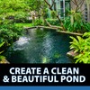 CrystalClear AlgaeOff Pond & Water Garden Scum Cleaner, Waterfall &