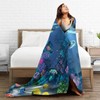 Ocean Sea Fish Soft Throw Blanket All Season Microplush Warm