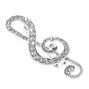 Musical Note Brooch Boutonniere Pins Scarf Pin Fashion Pins and