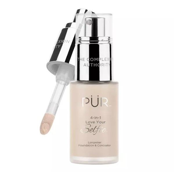 PÜR 4-in-1 Love Your Selfie Longwear Foundation & Concealer, LN6