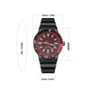 Men Chronograph Watch Rotatable Bezel Self Winding Automatic Movement Waterproof
