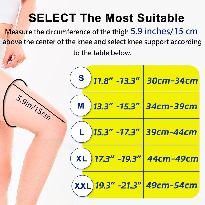 Ruilaibao 2 Pack Full Leg Compression Sleeves for Men And