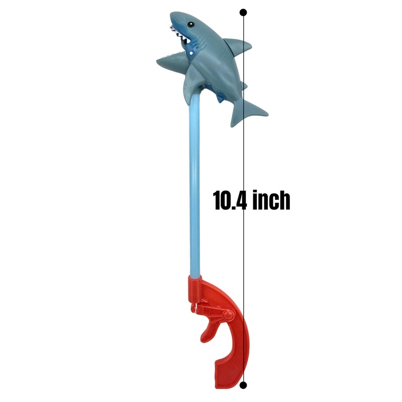 Small Shark Grabber Toy, Shark Snapper, Squeeze Trigger to Close