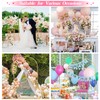 GILPWA Wedding Arch Backdrop Stand, 7.2FT Balloon Backdrop Stand Arch